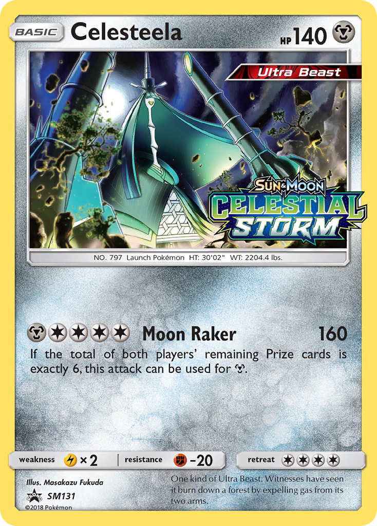 Celesteela (SM131) [Sun & Moon: Black Star Promos] | Dragon's Lair Comics and Fantasy Houston TX