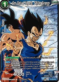 Son Goku & Vegeta, Saiyan Synergy (Winner Stamped) (P-276) [Tournament Promotion Cards] | Dragon's Lair Comics and Fantasy Houston TX