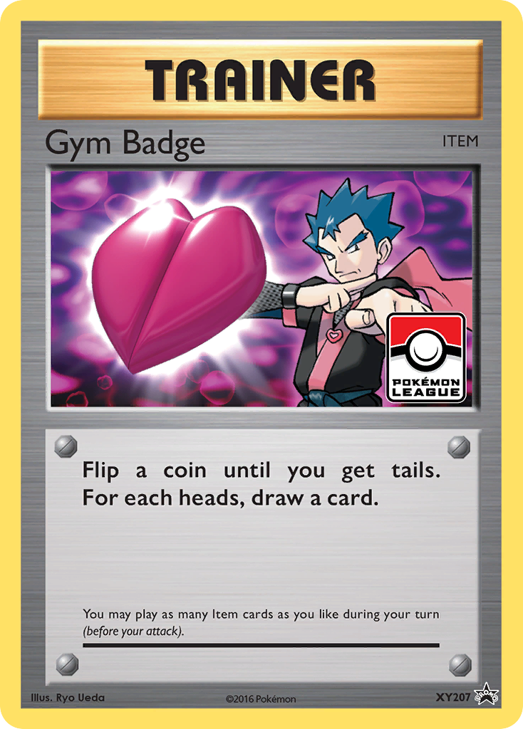 Gym Badge (XY207) (Koga) [XY: Black Star Promos] | Dragon's Lair Comics and Fantasy Houston TX