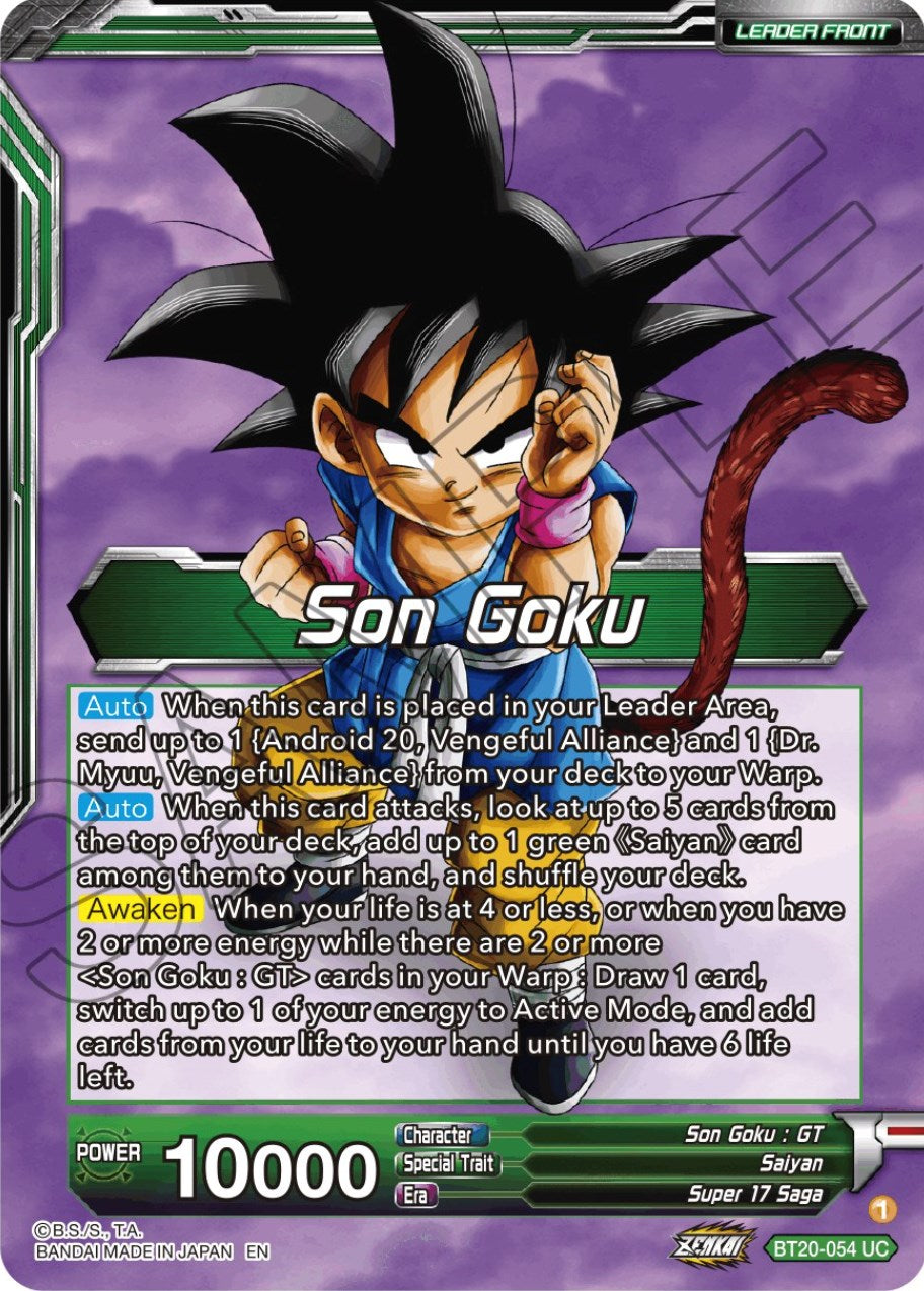 Son Goku // SS4 Son Goku, Betting It All (BT20-054) [Power Absorbed Prerelease Promos] | Dragon's Lair Comics and Fantasy Houston TX