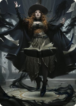 Tasha, the Witch Queen Art Card (41) [Commander Legends: Battle for Baldur's Gate Art Series] | Dragon's Lair Comics and Fantasy Houston TX