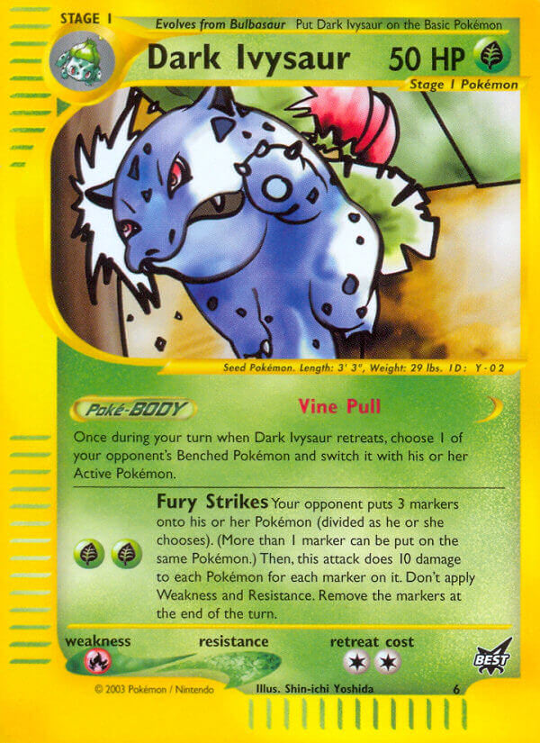 Dark Ivysaur (6) [Best of Promos] | Dragon's Lair Comics and Fantasy Houston TX