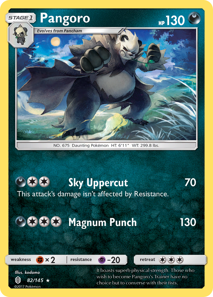 Pangoro (82/145) [Sun & Moon: Guardians Rising] | Dragon's Lair Comics and Fantasy Houston TX