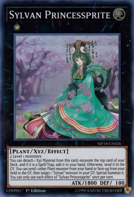 Sylvan Princessprite [MP18-EN026] Super Rare | Dragon's Lair Comics and Fantasy Houston TX