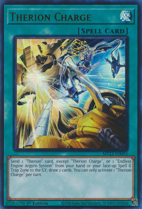 Therion Charge [MP23-EN093] Ultra Rare | Dragon's Lair Comics and Fantasy Houston TX