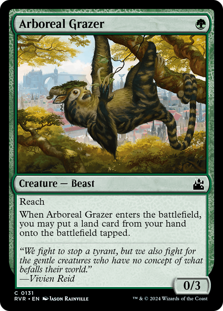 Arboreal Grazer [Ravnica Remastered] | Dragon's Lair Comics and Fantasy Houston TX