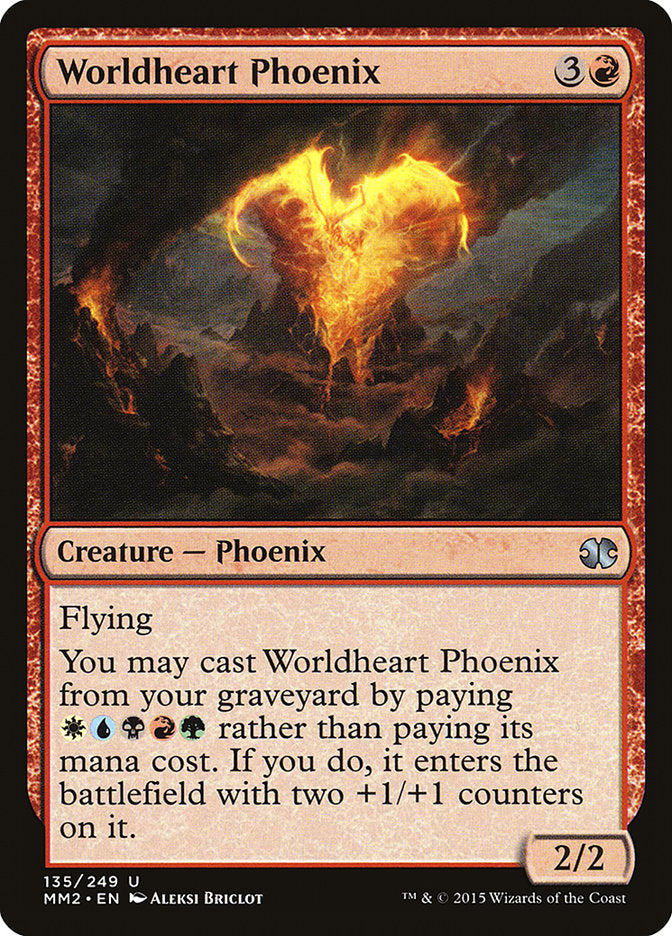 Worldheart Phoenix [Modern Masters 2015] | Dragon's Lair Comics and Fantasy Houston TX