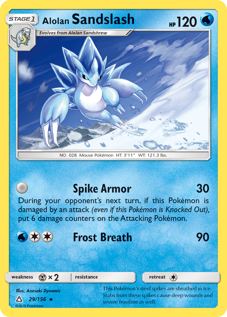 Alolan Sandslash (29/156) [Sun & Moon: Ultra Prism] | Dragon's Lair Comics and Fantasy Houston TX