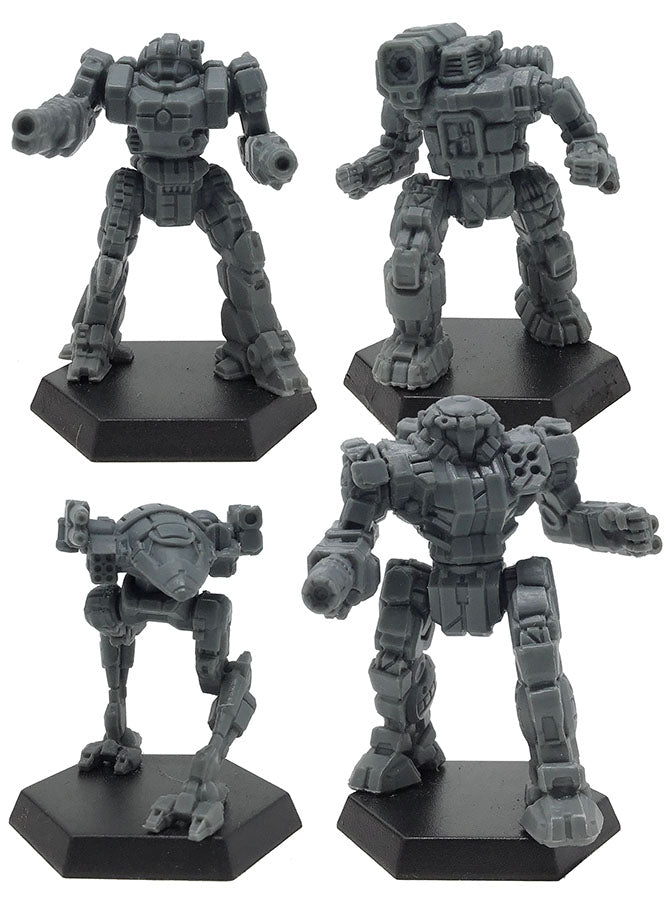 Battletech: Inner Sphere Urban Lance Miniatures Pack | Dragon's Lair Comics and Fantasy Houston TX