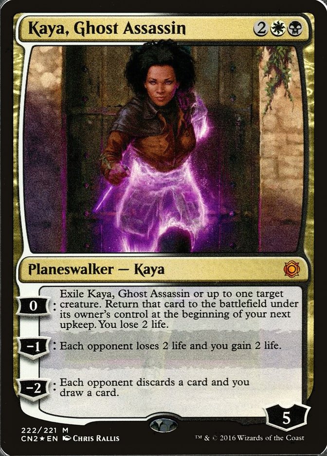 Kaya, Ghost Assassin (222/221) [Conspiracy: Take the Crown] | Dragon's Lair Comics and Fantasy Houston TX