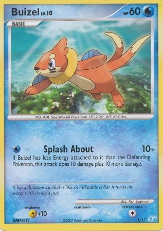 Buizel (1/12) [Diamond & Pearl: Trainer Kit - Manaphy] | Dragon's Lair Comics and Fantasy Houston TX