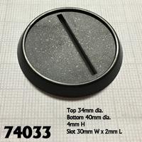 Reaper Miniature Bases: 40mm Round Plastic Gaming Base (10) | Dragon's Lair Comics and Fantasy Houston TX