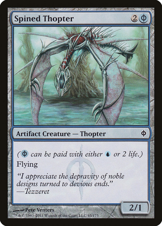 Spined Thopter [New Phyrexia] | Dragon's Lair Comics and Fantasy Houston TX