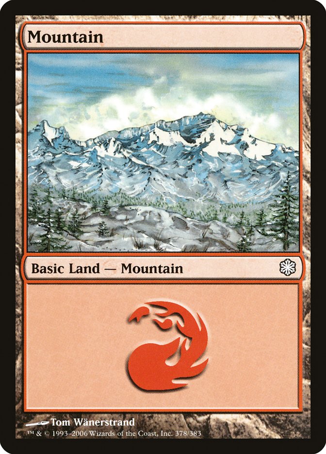 Mountain (378) [Coldsnap Theme Decks] | Dragon's Lair Comics and Fantasy Houston TX