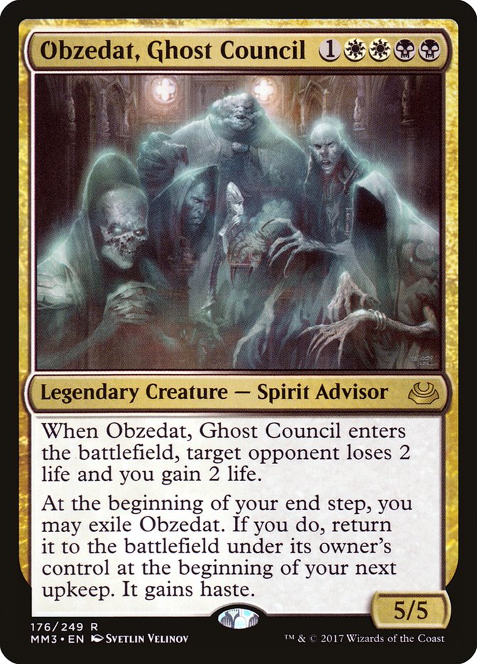 Obzedat, Ghost Council [Modern Masters 2017] | Dragon's Lair Comics and Fantasy Houston TX