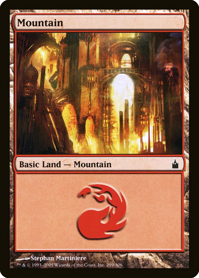 Mountain (299) [Ravnica: City of Guilds] | Dragon's Lair Comics and Fantasy Houston TX