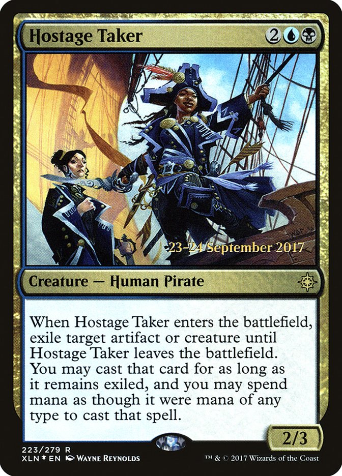 Hostage Taker [Ixalan Prerelease Promos] | Dragon's Lair Comics and Fantasy Houston TX