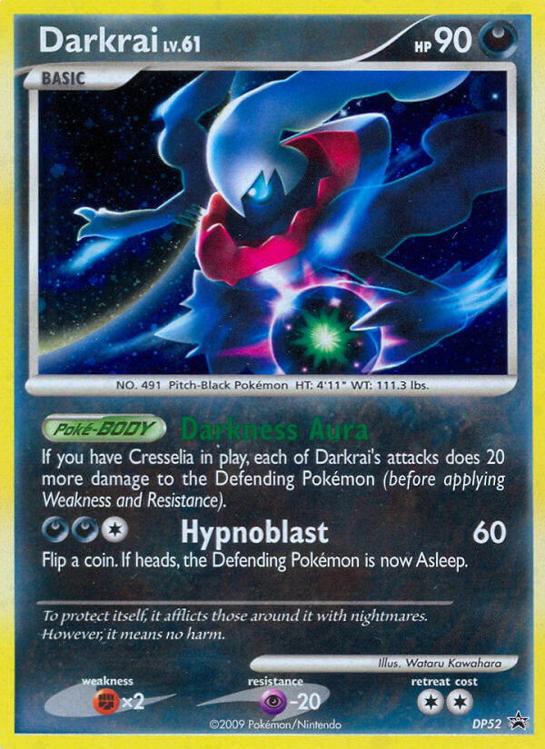 Darkrai LV.61 (DP52) [Diamond & Pearl: Black Star Promos] | Dragon's Lair Comics and Fantasy Houston TX