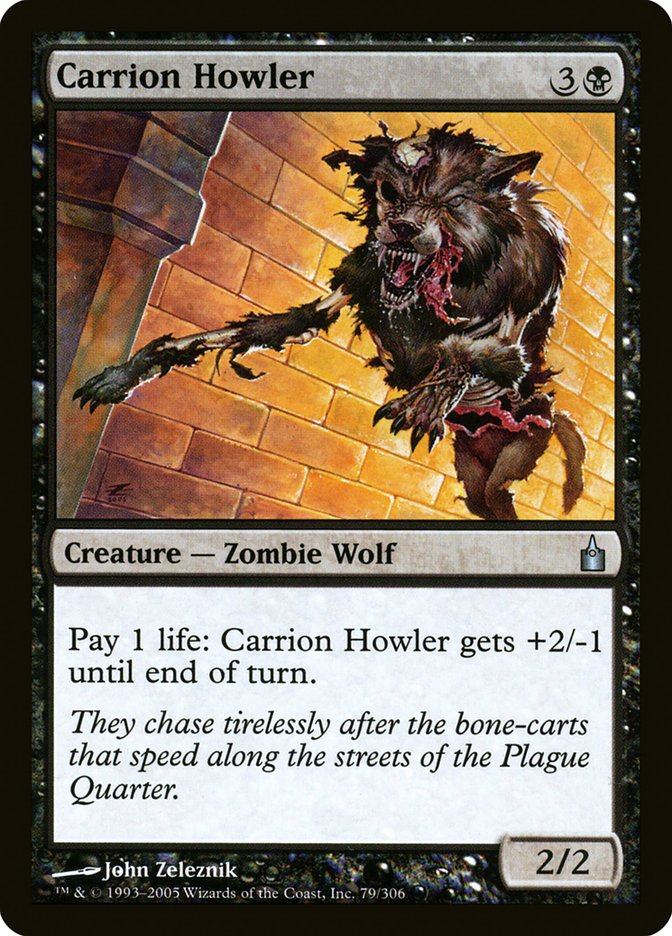 Carrion Howler [Ravnica: City of Guilds] | Dragon's Lair Comics and Fantasy Houston TX