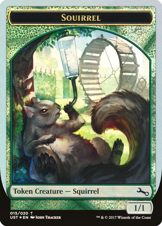 Squirrel Token [Unstable Tokens] | Dragon's Lair Comics and Fantasy Houston TX