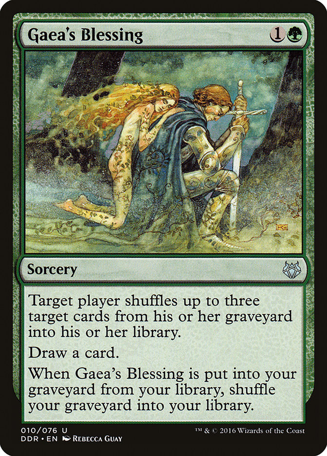 Gaea's Blessing [Duel Decks: Nissa vs. Ob Nixilis] | Dragon's Lair Comics and Fantasy Houston TX