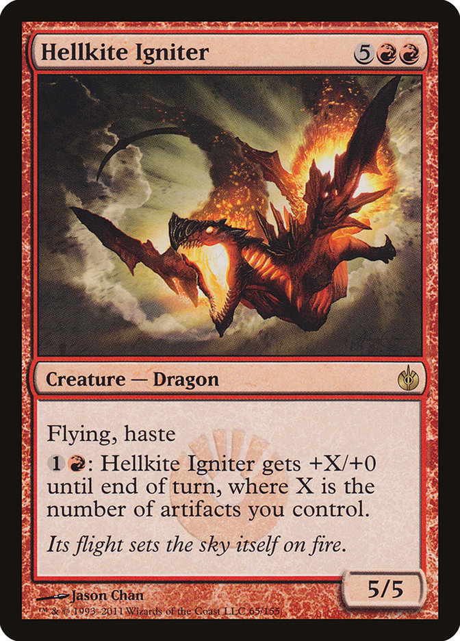 Hellkite Igniter [Mirrodin Besieged] | Dragon's Lair Comics and Fantasy Houston TX