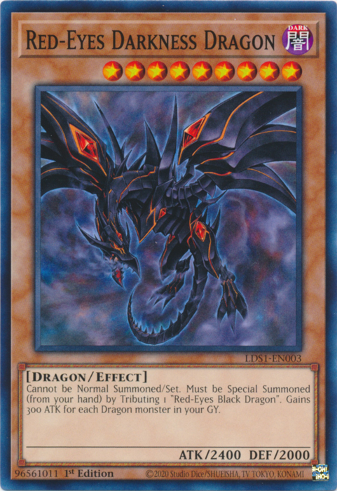 Red-Eyes Darkness Dragon [LDS1-EN003] Common | Dragon's Lair Comics and Fantasy Houston TX