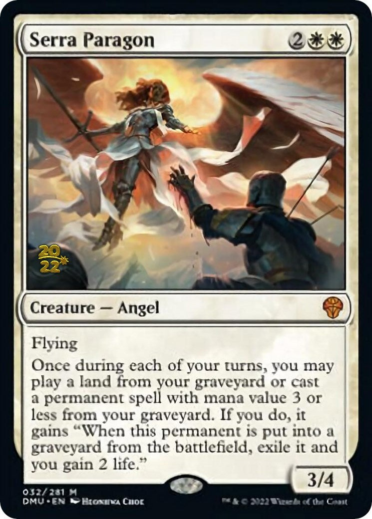 Serra Paragon [Dominaria United Prerelease Promos] | Dragon's Lair Comics and Fantasy Houston TX