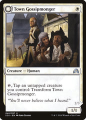 Town Gossipmonger // Incited Rabble [Shadows over Innistrad] | Dragon's Lair Comics and Fantasy Houston TX