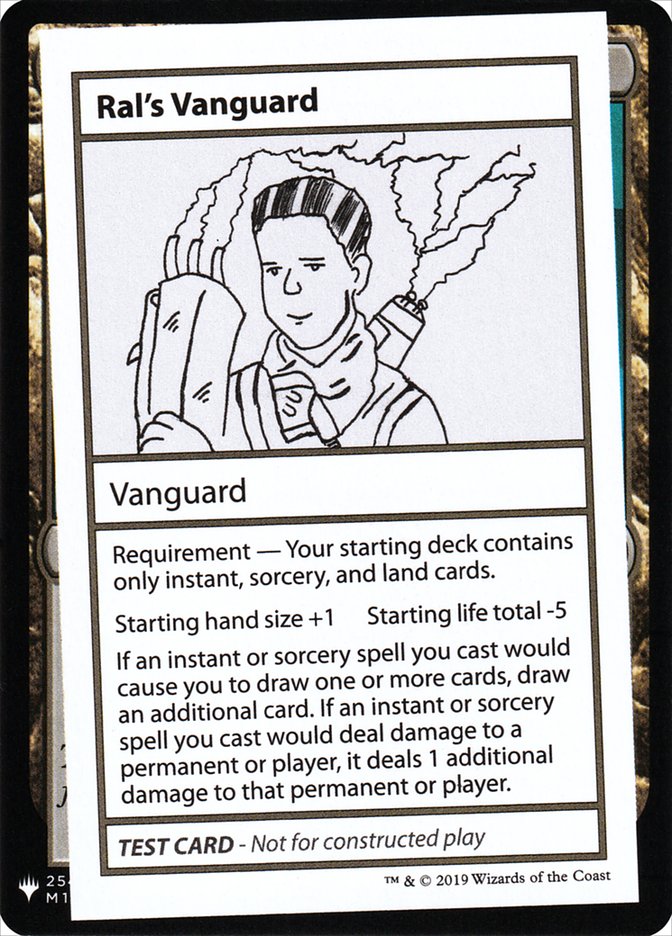 Ral's Vanguard [Mystery Booster Playtest Cards] | Dragon's Lair Comics and Fantasy Houston TX