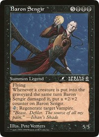 Baron Sengir (Oversized) [Oversize Cards] | Dragon's Lair Comics and Fantasy Houston TX