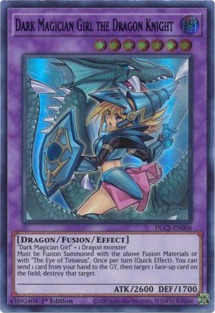 Dark Magician Girl the Dragon Knight (Alternate Art) [DLCS-EN006] Ultra Rare | Dragon's Lair Comics and Fantasy Houston TX