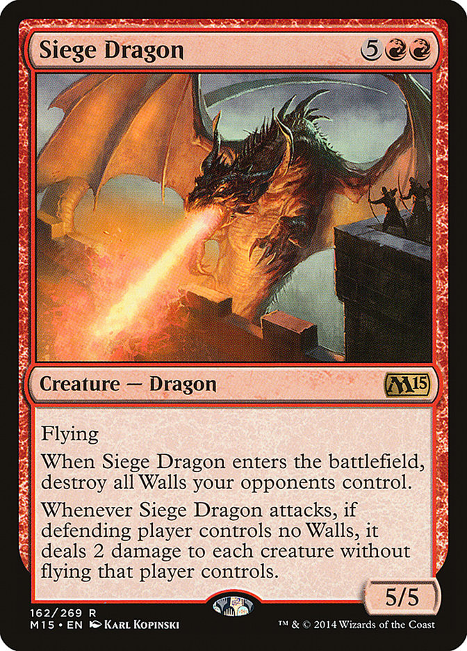 Siege Dragon [Magic 2015] | Dragon's Lair Comics and Fantasy Houston TX