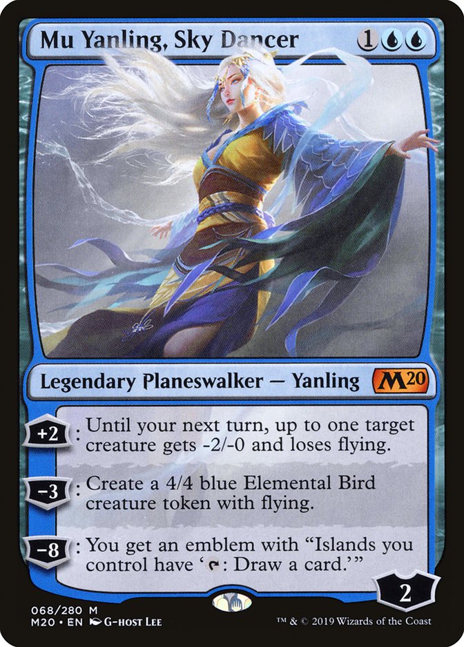 Mu Yanling, Sky Dancer [Core Set 2020] | Dragon's Lair Comics and Fantasy Houston TX