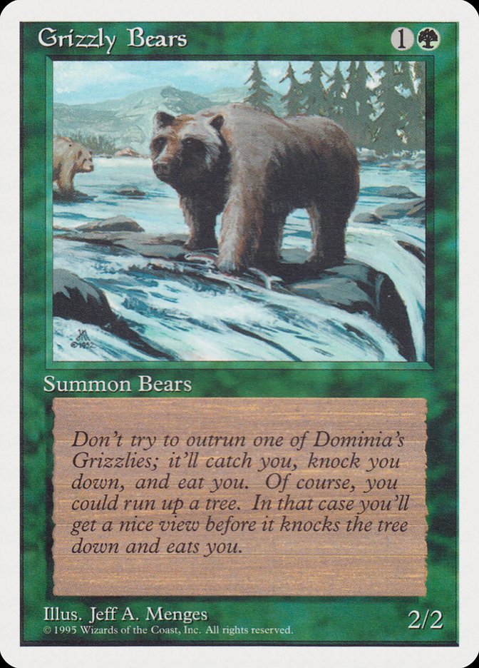 Grizzly Bears [Rivals Quick Start Set] | Dragon's Lair Comics and Fantasy Houston TX