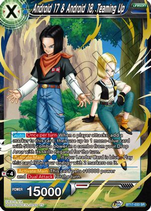 Android 17 & Android 18, Teaming Up (BT17-033) [Ultimate Squad] | Dragon's Lair Comics and Fantasy Houston TX