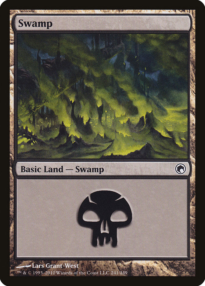 Swamp (241) [Scars of Mirrodin] | Dragon's Lair Comics and Fantasy Houston TX