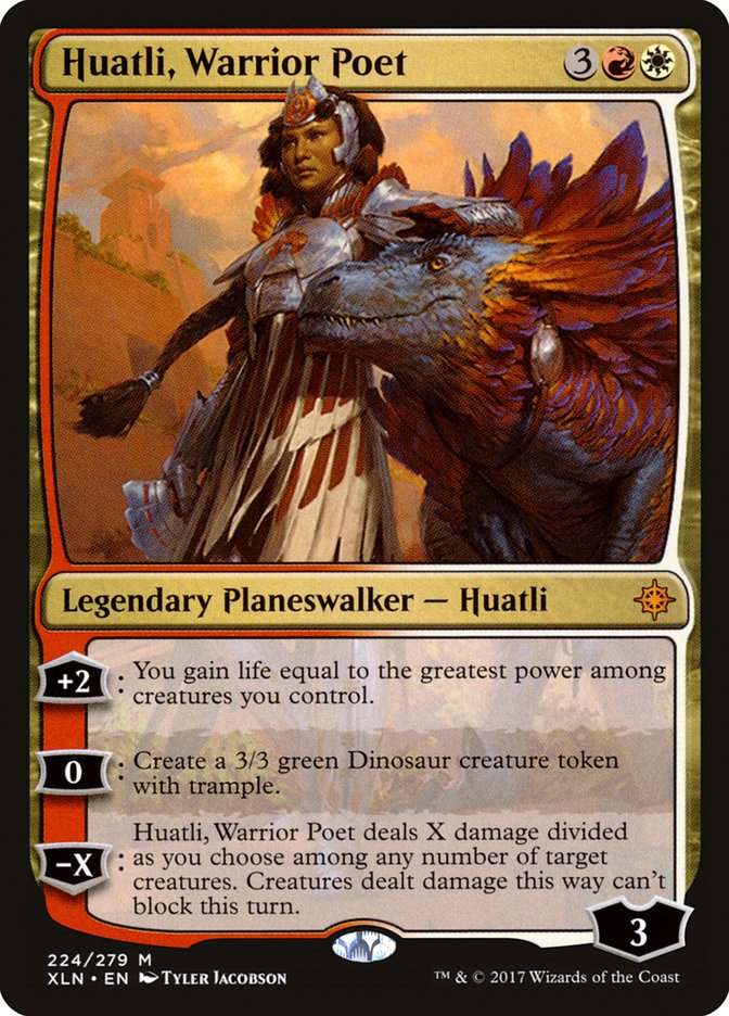 Huatli, Warrior Poet [Ixalan] | Dragon's Lair Comics and Fantasy Houston TX