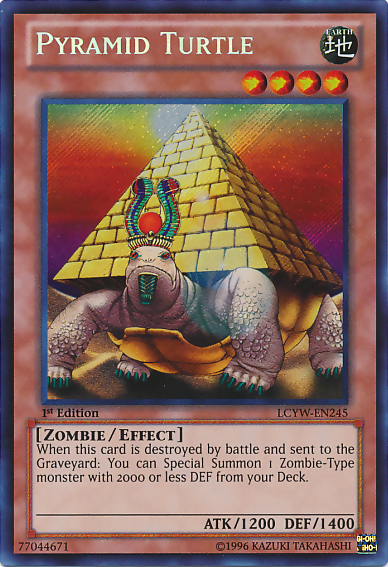 Pyramid Turtle [LCYW-EN245] Secret Rare | Dragon's Lair Comics and Fantasy Houston TX