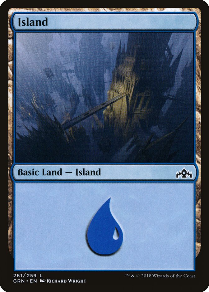 Island (261) [Guilds of Ravnica] | Dragon's Lair Comics and Fantasy Houston TX