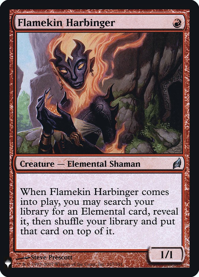 Flamekin Harbinger [Mystery Booster] | Dragon's Lair Comics and Fantasy Houston TX