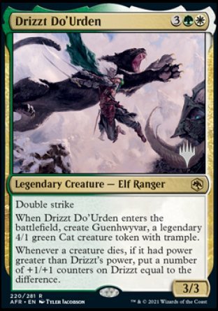 Drizzt Do'Urden (Promo Pack) [Dungeons & Dragons: Adventures in the Forgotten Realms Promos] | Dragon's Lair Comics and Fantasy Houston TX