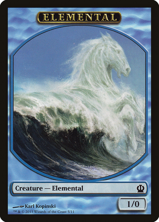 Elemental Token [Theros Tokens] | Dragon's Lair Comics and Fantasy Houston TX