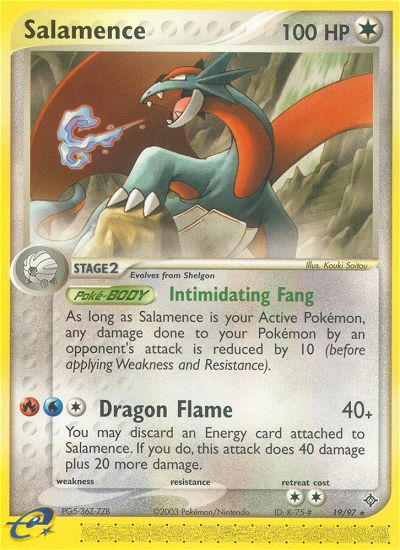 Salamence (19/97) [EX: Dragon] | Dragon's Lair Comics and Fantasy Houston TX