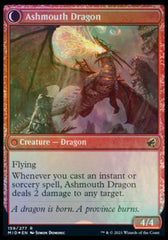 Smoldering Egg // Ashmouth Dragon [Innistrad: Midnight Hunt Prerelease Promos] | Dragon's Lair Comics and Fantasy Houston TX