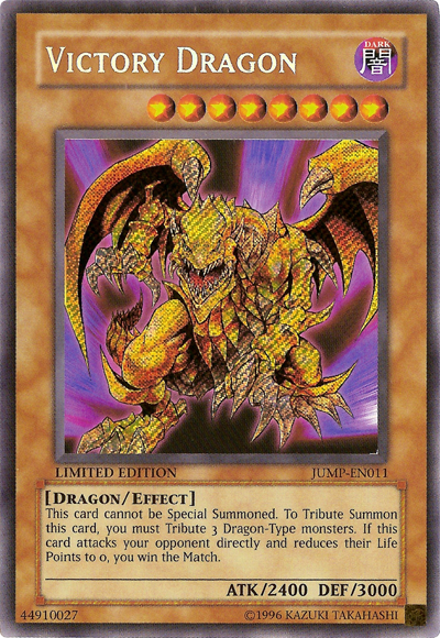 Victory Dragon [JUMP-EN011] Secret Rare | Dragon's Lair Comics and Fantasy Houston TX