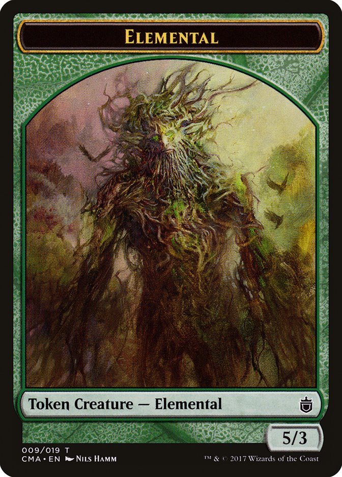 Elemental Token [Commander Anthology Tokens] | Dragon's Lair Comics and Fantasy Houston TX