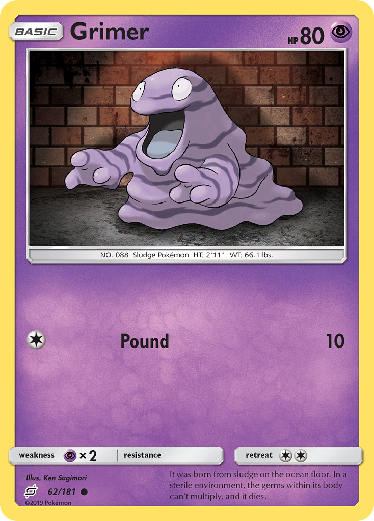 Grimer (62/181) [Sun & Moon: Team Up] | Dragon's Lair Comics and Fantasy Houston TX