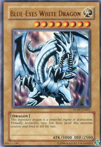 Blue-Eyes White Dragon (Bronze) [DL09-EN001] Rare | Dragon's Lair Comics and Fantasy Houston TX