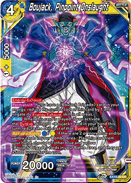 Boujack, Pinpoint Onslaught (EX18-05) [Namekian Boost] | Dragon's Lair Comics and Fantasy Houston TX